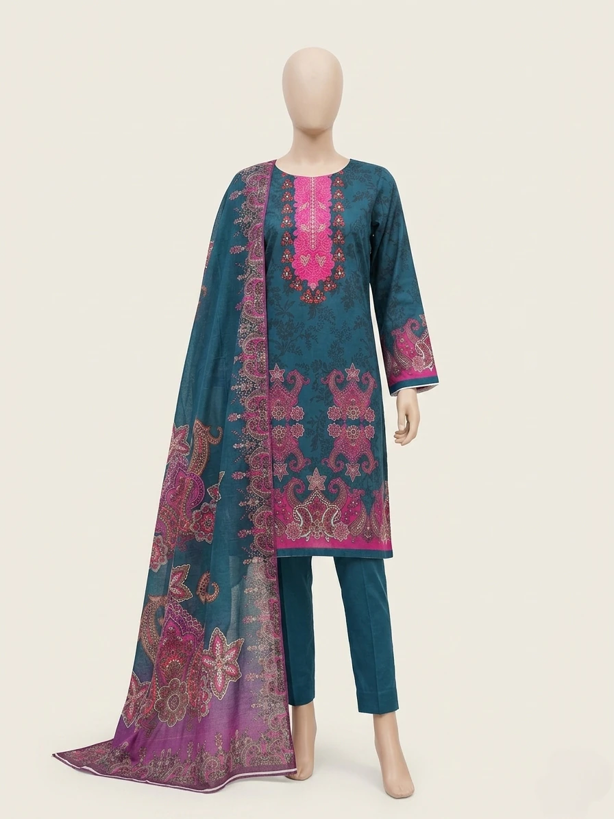 MAHJABEEN SIGNATURE LAWN P17