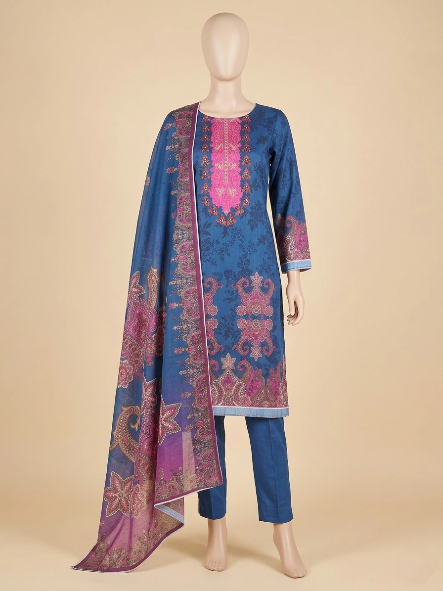 MAHJABEEN SIGNATURE LAWN P18