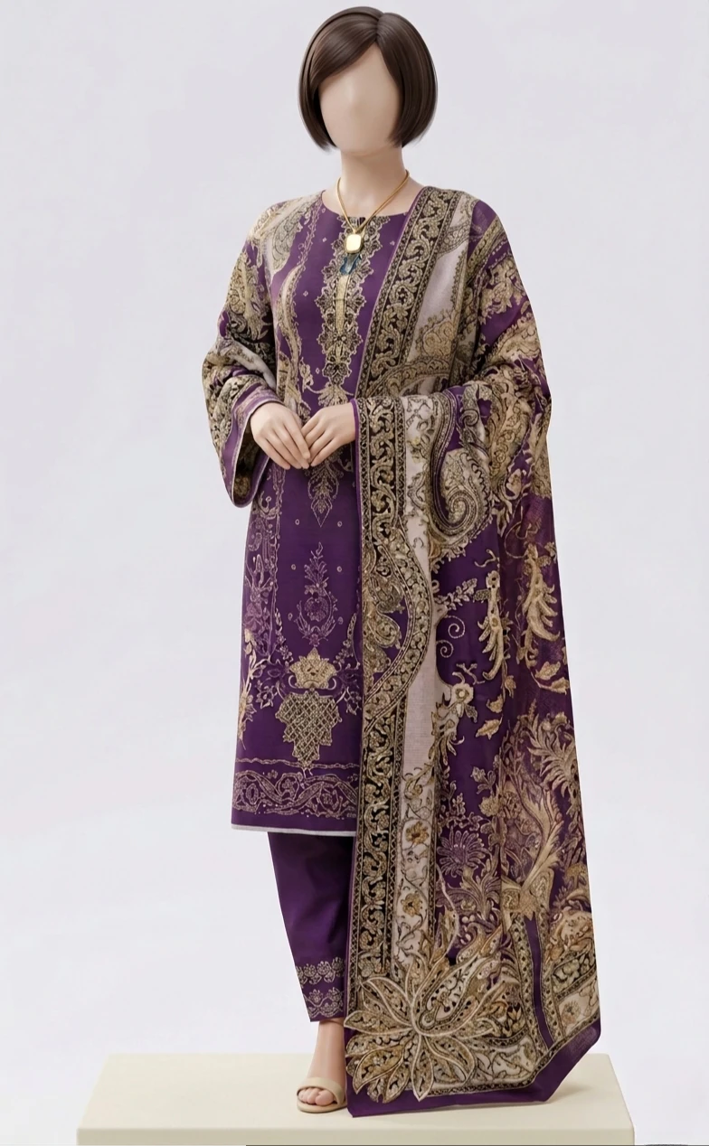 MAHJABEEN SIGNATURE LAWN P23