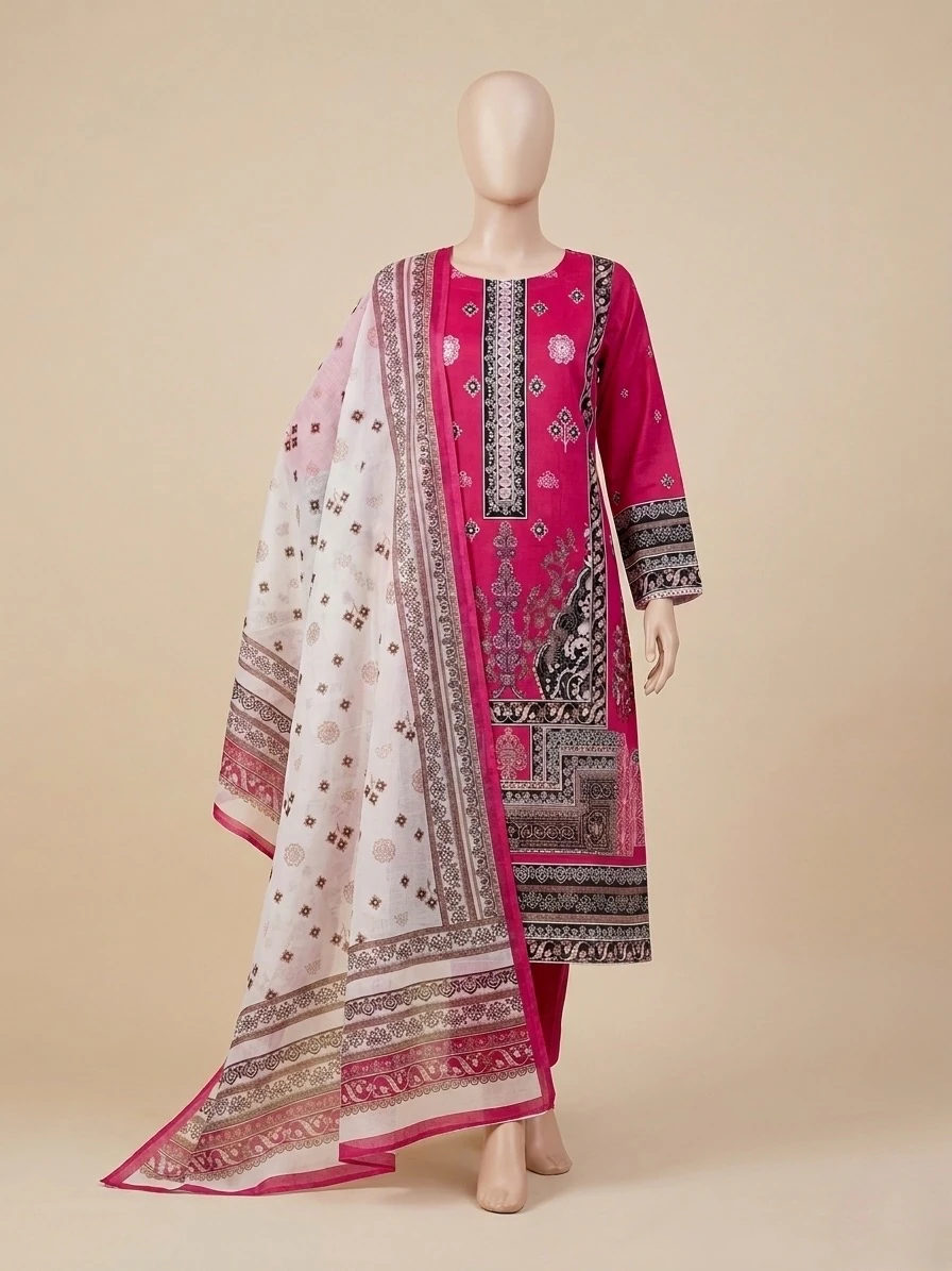 MAHJABEEN SIGNATURE LAWN P28