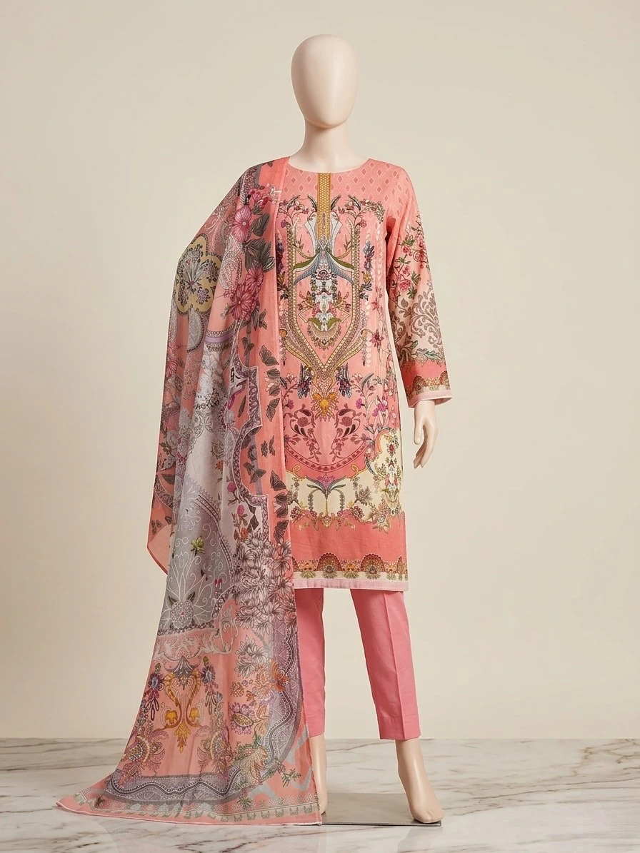 MAHJABEEN SIGNATURE LAWN P32