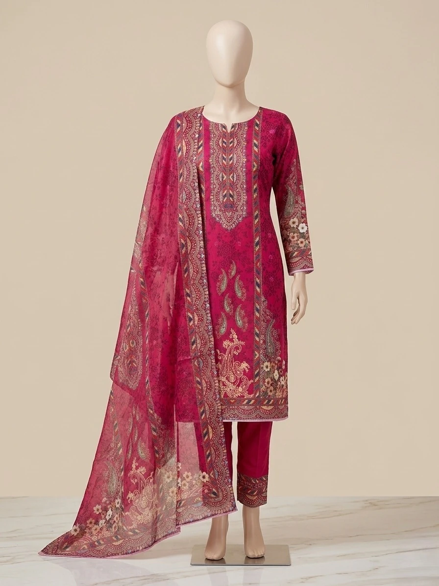 MAHJABEEN SIGNATURE LAWN P33